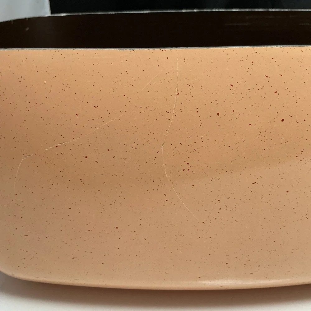 Vtg West Bend 6 Qt Slow Cooker Griddle Amber Glass Lid Chicken Rooster Tested